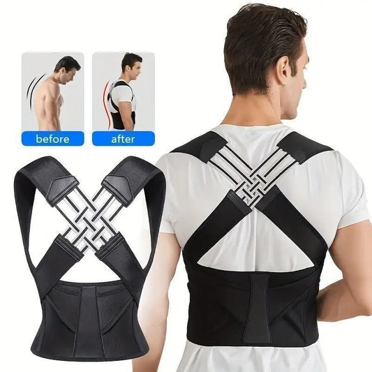 Adjustable Back Posture Corrector/ Pain reliever for women and Men